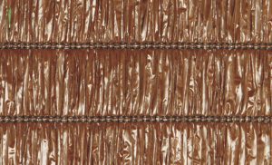 HDPE Monochrome Coffee Privacy Screen Net Close-up