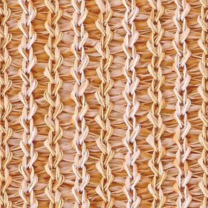 Two tone beige white HDPE shade net mesh texture close-up