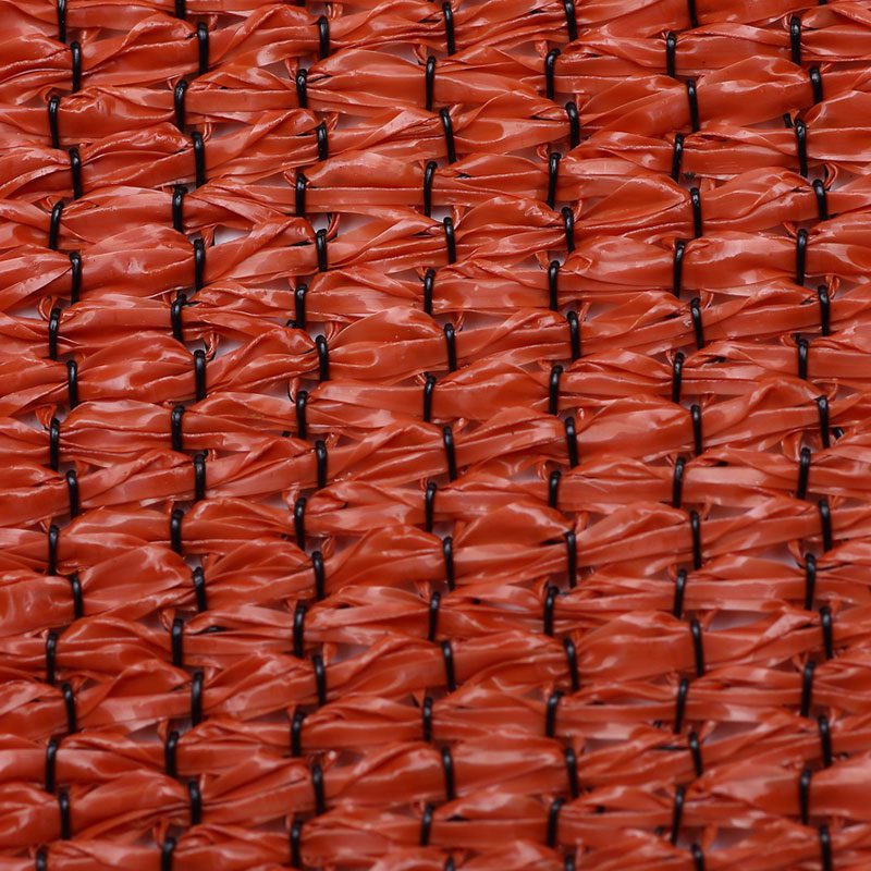 Bright Red Reinforced Shade Net