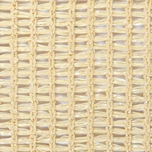 Beige HDPE shade net mesh close-up
