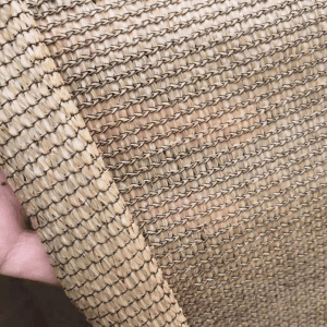 HDPE beige agricultural shade net